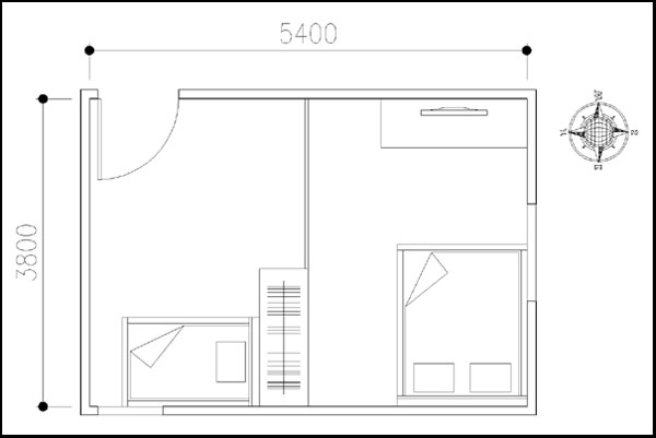 Tư vấn cải tạo phòng ngủ 20m2 trở nên tiện dụng | ảnh 2