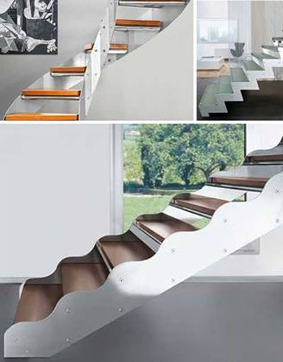 Archi - Một số gợi ý cho cầu thang uốn khúc