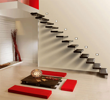Archi - Kiểu dáng và vật liệu cầu thang cho nhà hẹp