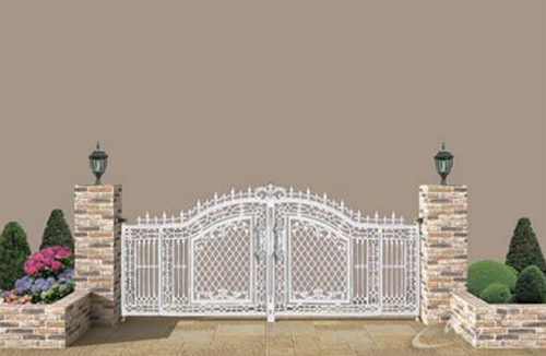 Ngôi nhà sang nhờ cổng đẹp | ảnh 2