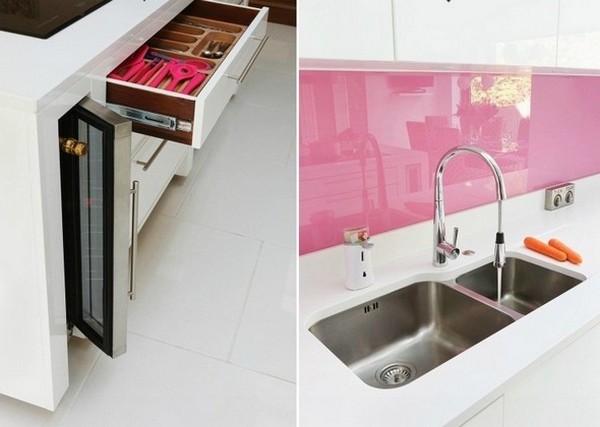 Gam màu hồng cho gian bếp cuốn hút | ảnh 8