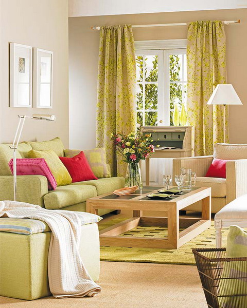Trang trí cho phòng khách bằng những gam màu tuyệt đẹp mùa hè | ảnh 4