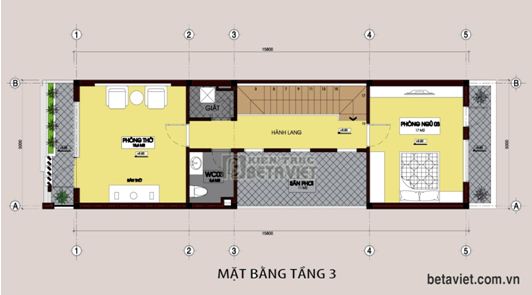 Giải pháp không gian cho nhà phố hiện đại 3 tầng | ảnh 4