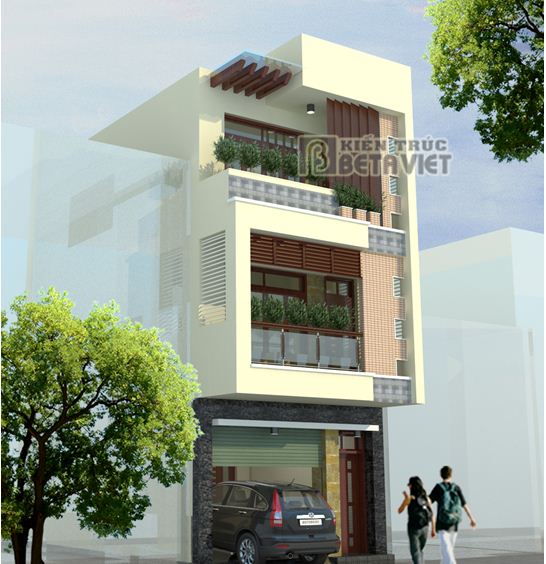 Giải pháp không gian cho nhà phố hiện đại 3 tầng | ảnh 6