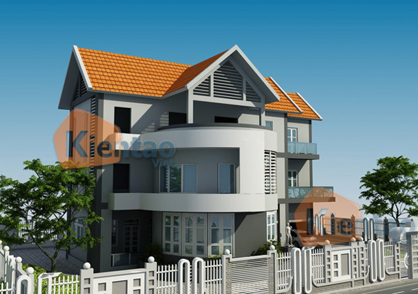 Tư vấn xây biệt thự 2,5 tầng trên diện tích 360m2