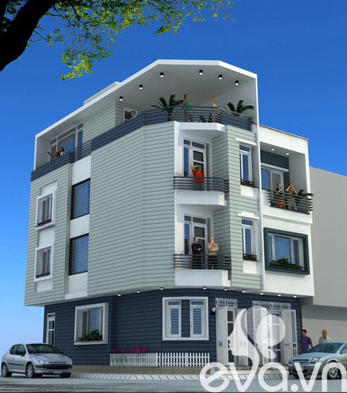 Tư vấn kiến trúc nhà diện tích 38m2 trên đất méo | ảnh 5