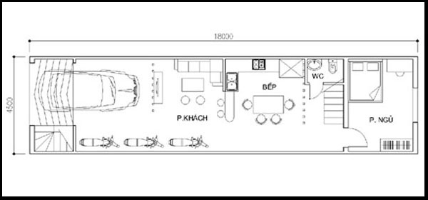 Thiết kế xây nhà mặt phố diện tích 81m2 | ảnh 1