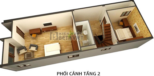 Tư vấn thiết kế nhà ở kết hợp kinh doanh 5mx15m | ảnh 3