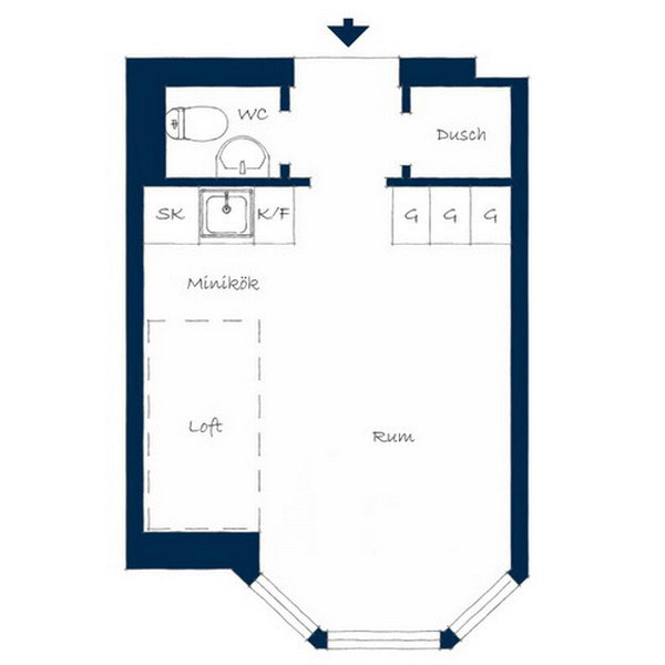 Giải tỏa &quot;gánh nặng&quot; nội thất trong căn hộ 21m2 | ảnh 9