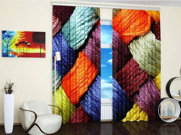 trang trí rèm của ấn tượng