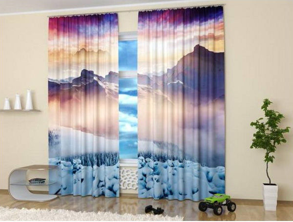 trang trí rèm cửa độc đáo
