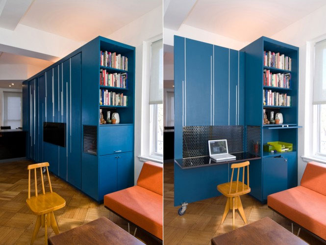 Thiết kế căn hộ cao cấp siêu nhỏ ở Manhattan - Archi