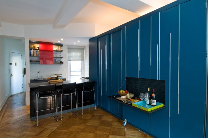 Thiết kế căn hộ cao cấp siêu nhỏ ở Manhattan - Archi