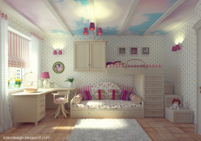 Mẫu phòng ngủ dễ thương cho teen girl | ảnh 7