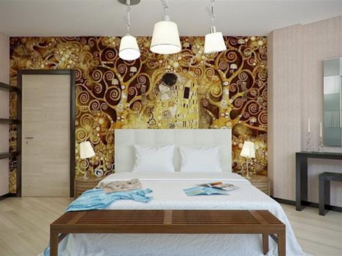 Trang trí tường phòng ngủ đầy ấn tượng | ảnh 1