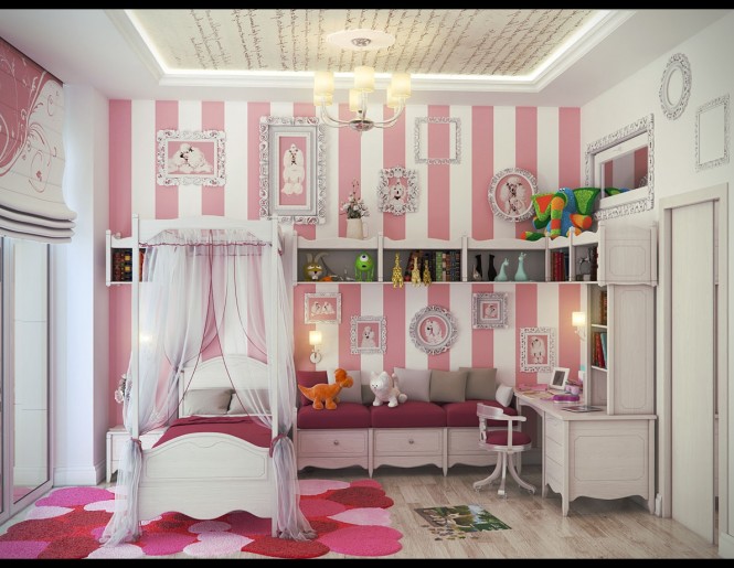 Mẫu phòng ngủ dễ thương cho teen girl | ảnh 2