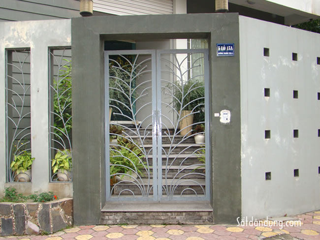 Mẫu cổng sắt đẹp - 52