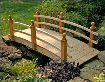 Cầu nhỏ - điểm nhấn cho nhà vườn | ảnh 2