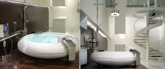 Những mẫu bồn tắm hấp dẫn - Archi