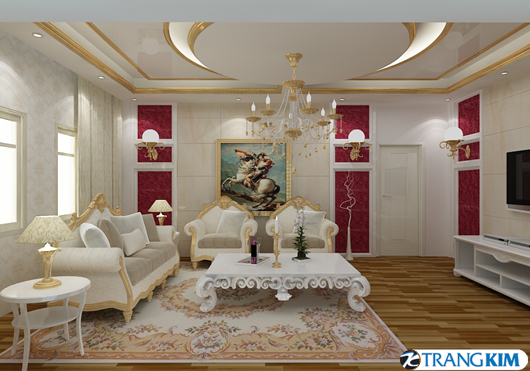 Thiết kế nội thất cổ điển theo phong cách Châu Âu
