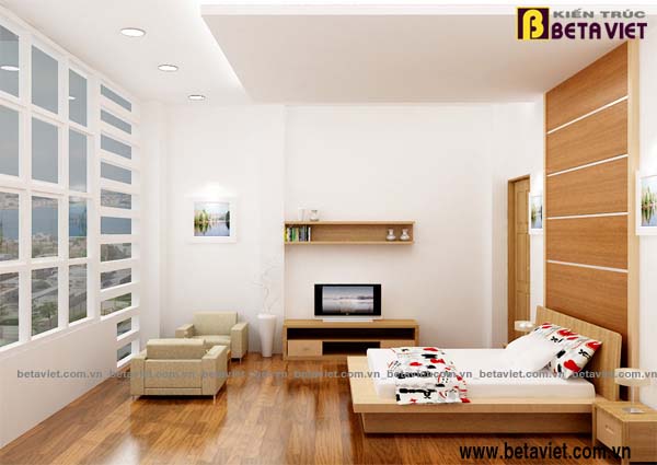 Thiết kế nội thất hiện đại cho phòng có diện tích hẹp - Archi