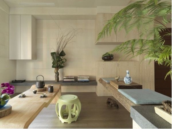 Căn hộ hiện đại mang màu sắc châu Á 